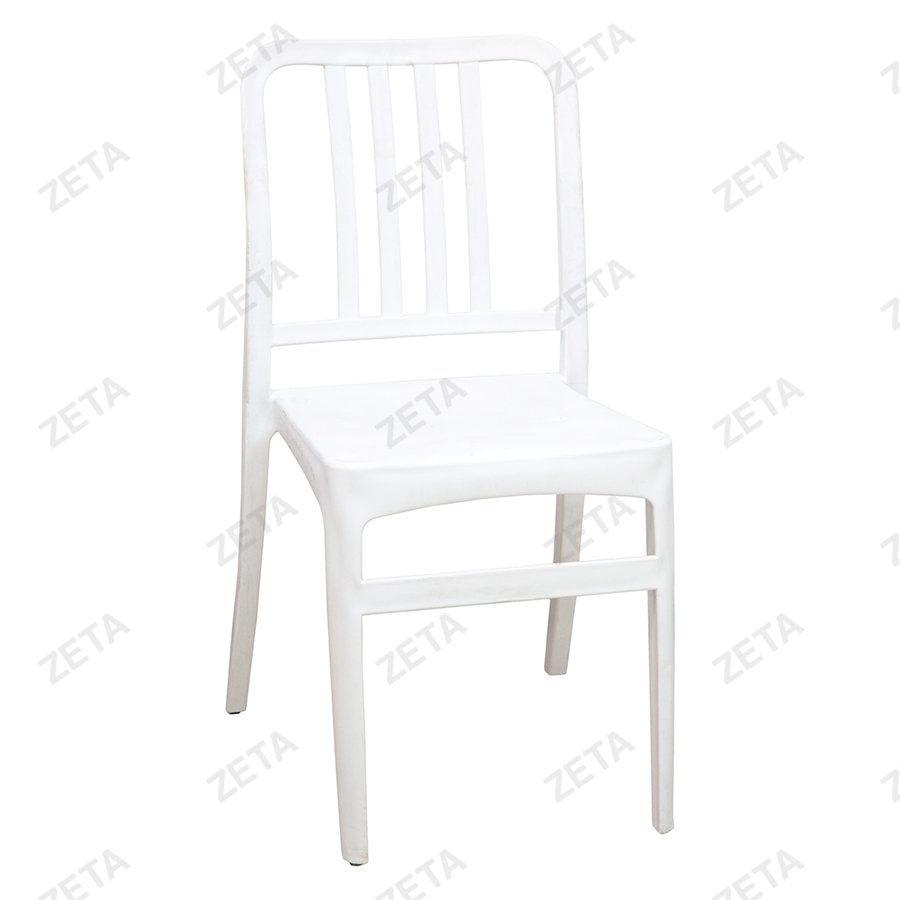 Стул пластиковый "Джеф" (белый)