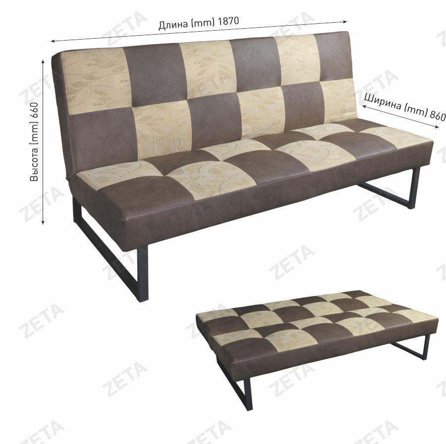 Диван-книжка "Гера" (1870*860*660 мм.) - изображение 6