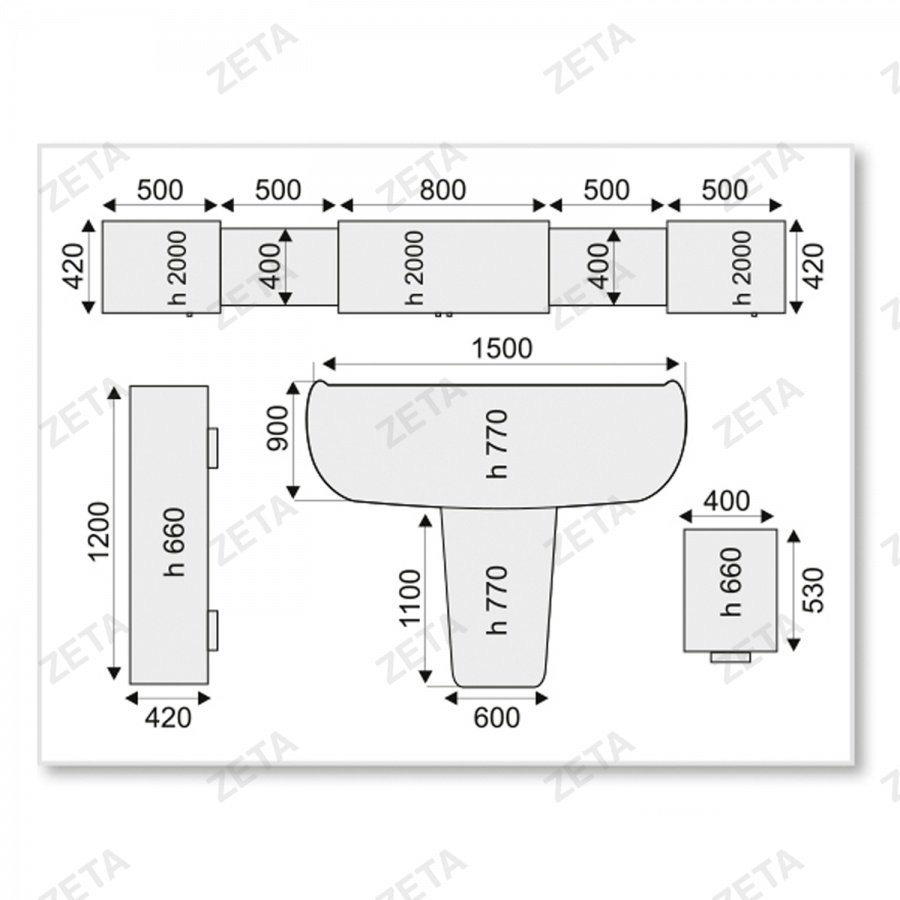 Кабинет "Планета" (8 позиций)