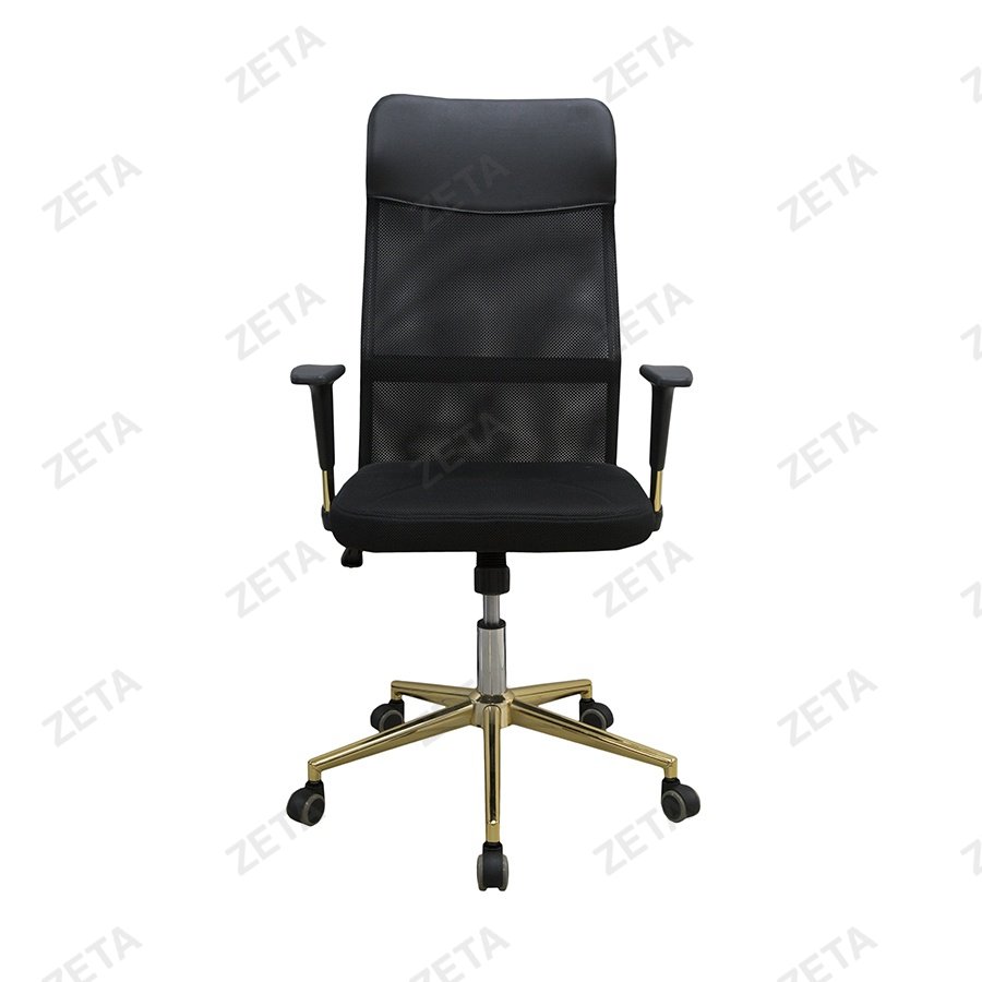 Кресло "FB-88" (металлический каркас, подлокотники и крестовина золото)