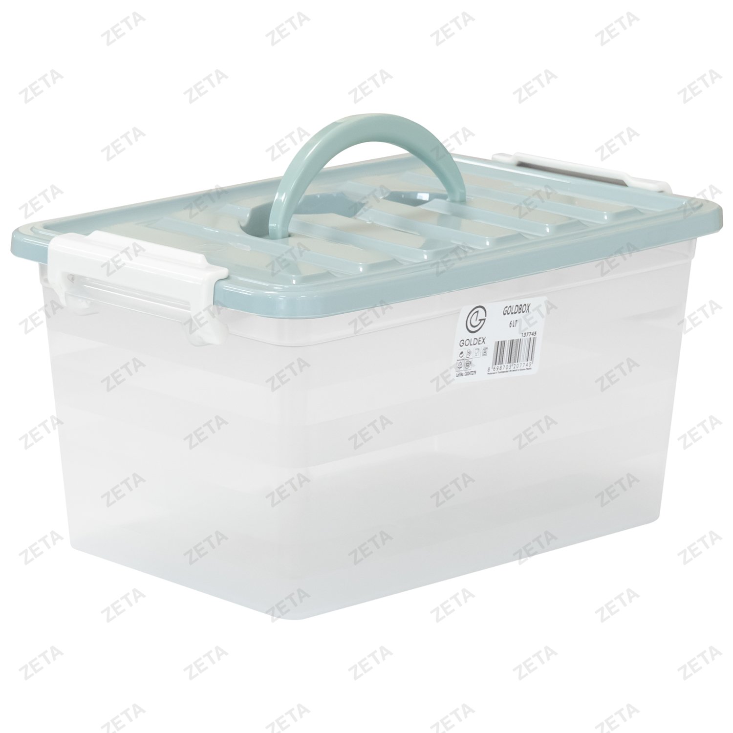 Контейнер с крышкой 6 л №137745 (Туркменистан)