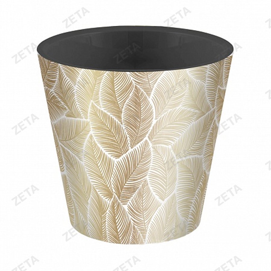 Горшок для цветов d160 мм. 1,6 л. с дренажной вставкой с декор Rosemary №221605529