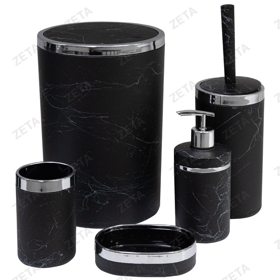 Набор для ванной (5 предметов) №IMR-20 (Турция) - изображение 1