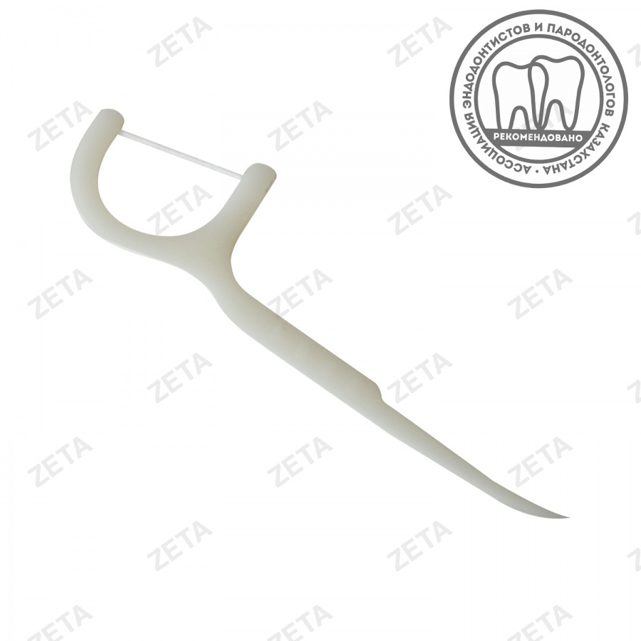 Зубочистка с нитью в пакете (50 шт.) - изображение 1