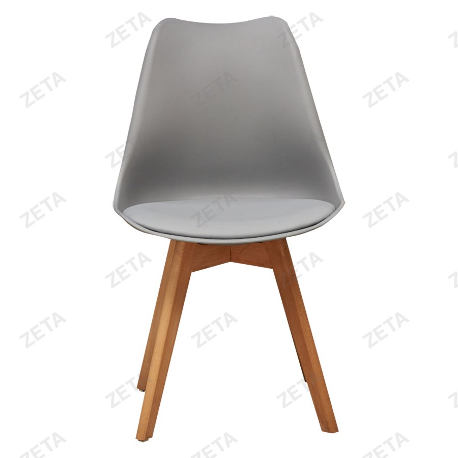 Стул пластиковый №C05 (серый) (ВИ)