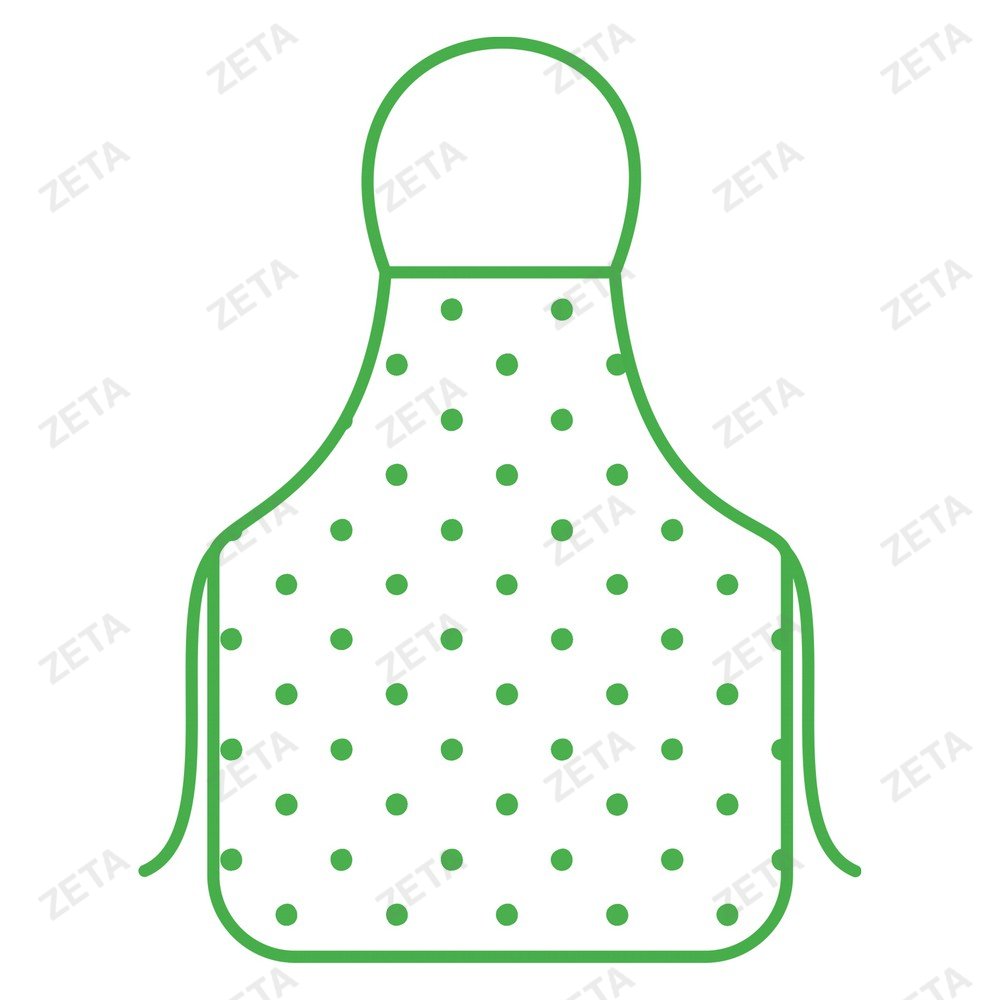 Фартук "Горошек" 52*72 см.