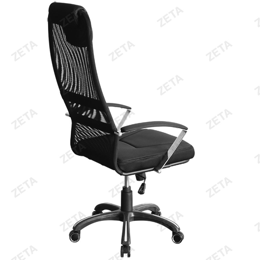 Кресло "Ленайс" (металлический каркас) (подлокотники хром "Encil", крестовина пластик d416/ 670-1/ 680)