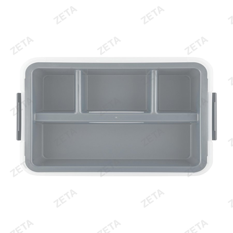 Ящик для хранения 18 л. с лотком и ручкой Bergen №PT6555НАТ-8 натуральный