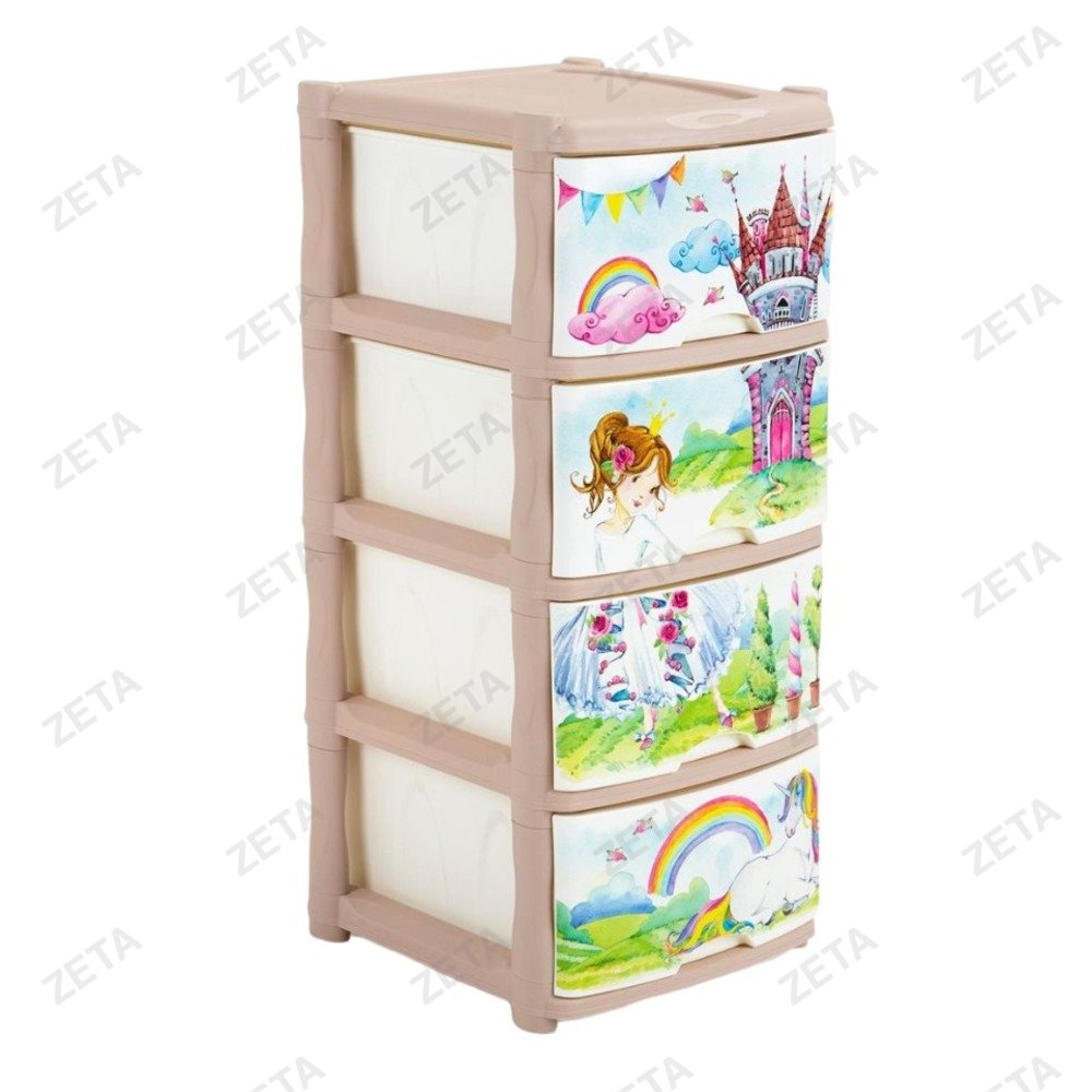 Комод детский 4 ящика "Сказочная Принцесса" - изображение 1