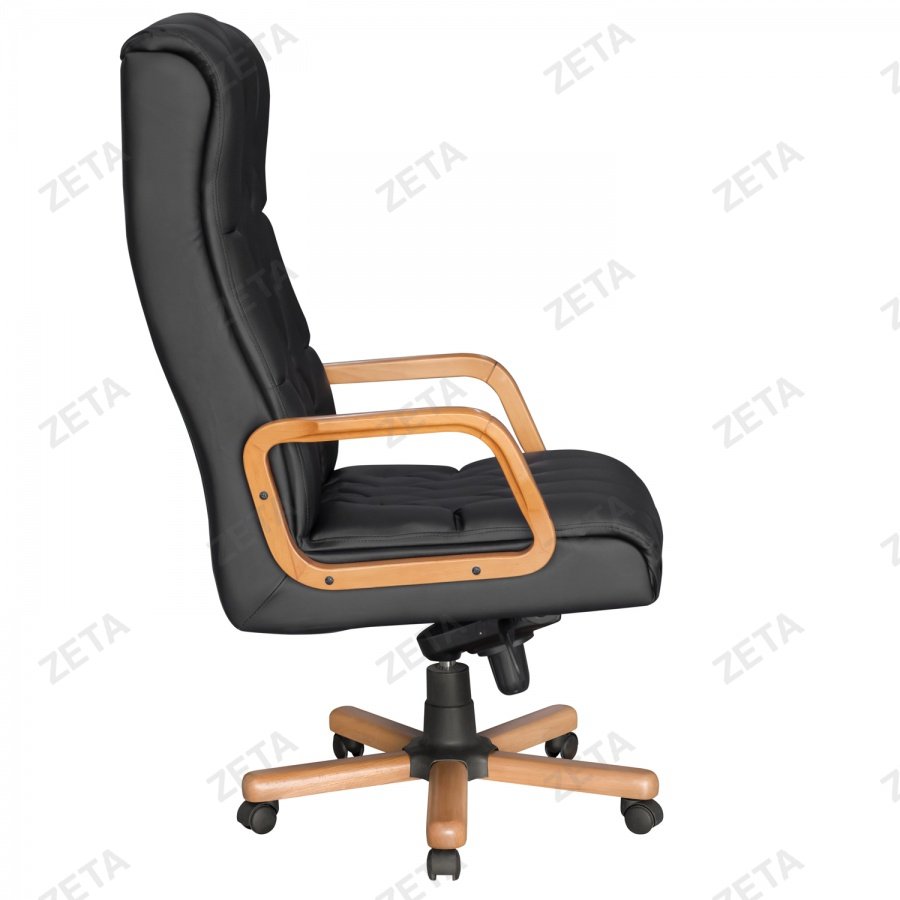 Кресло Честерфилд кзам АОД подл.дер.Президент, крест.дерево