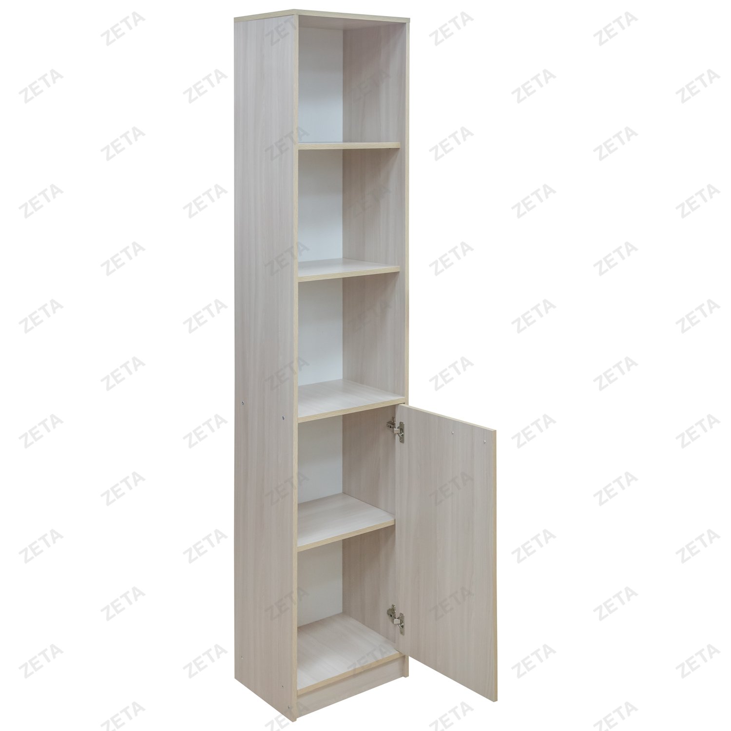 Стеллаж узкий полузакрытый "КУЛ-121" (ясен шимо светлый) (Т)