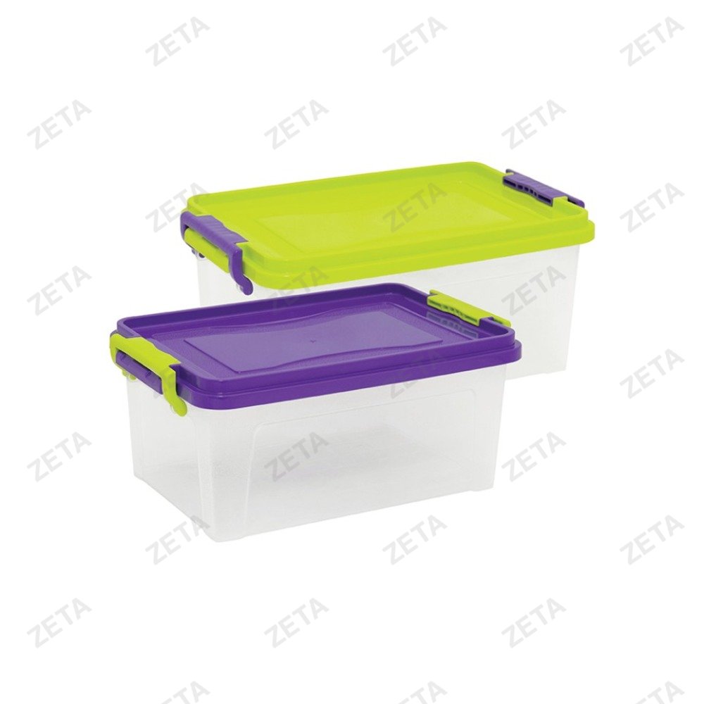 Контейнер для хранения 10,5 л. 427 * 289 * 138 мм. прямоугольный №М 2862