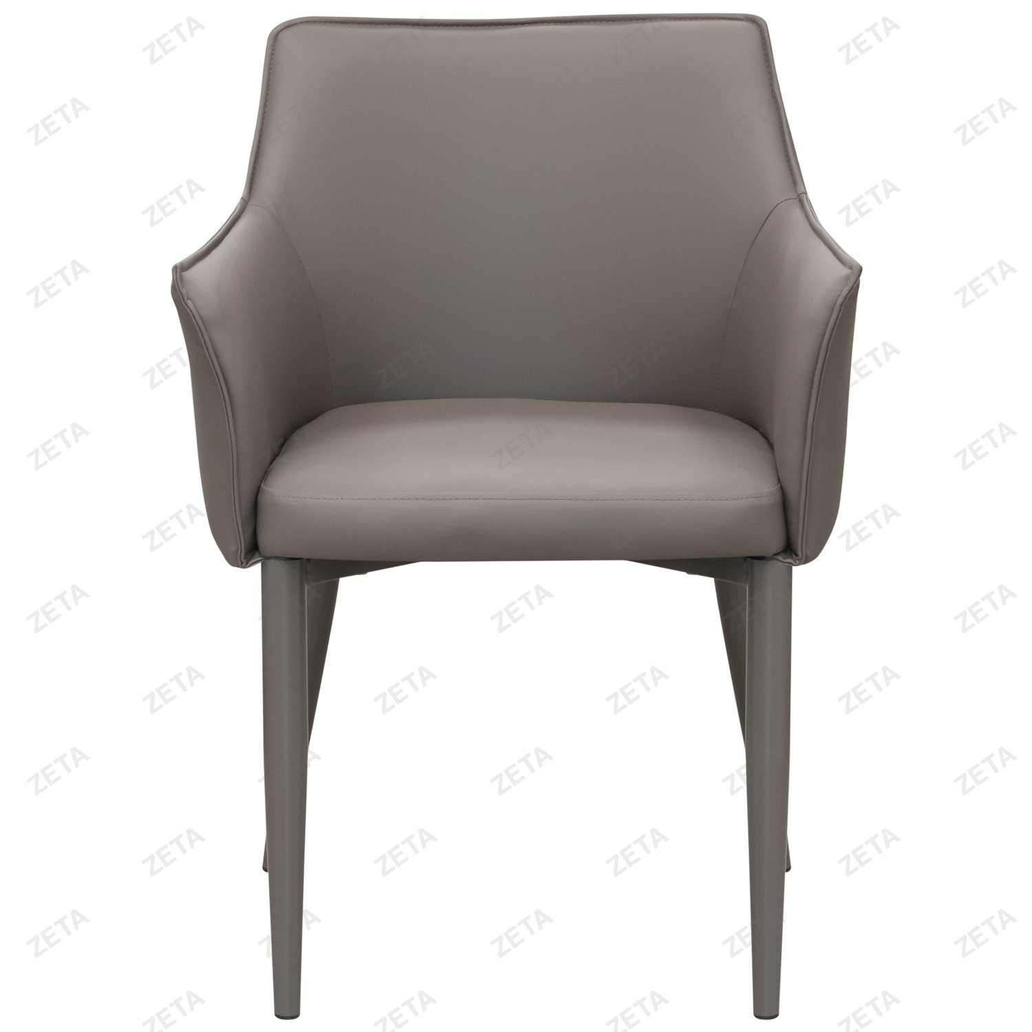 Стул DC-550 кожзам (серо-бежевый) (ВИ)