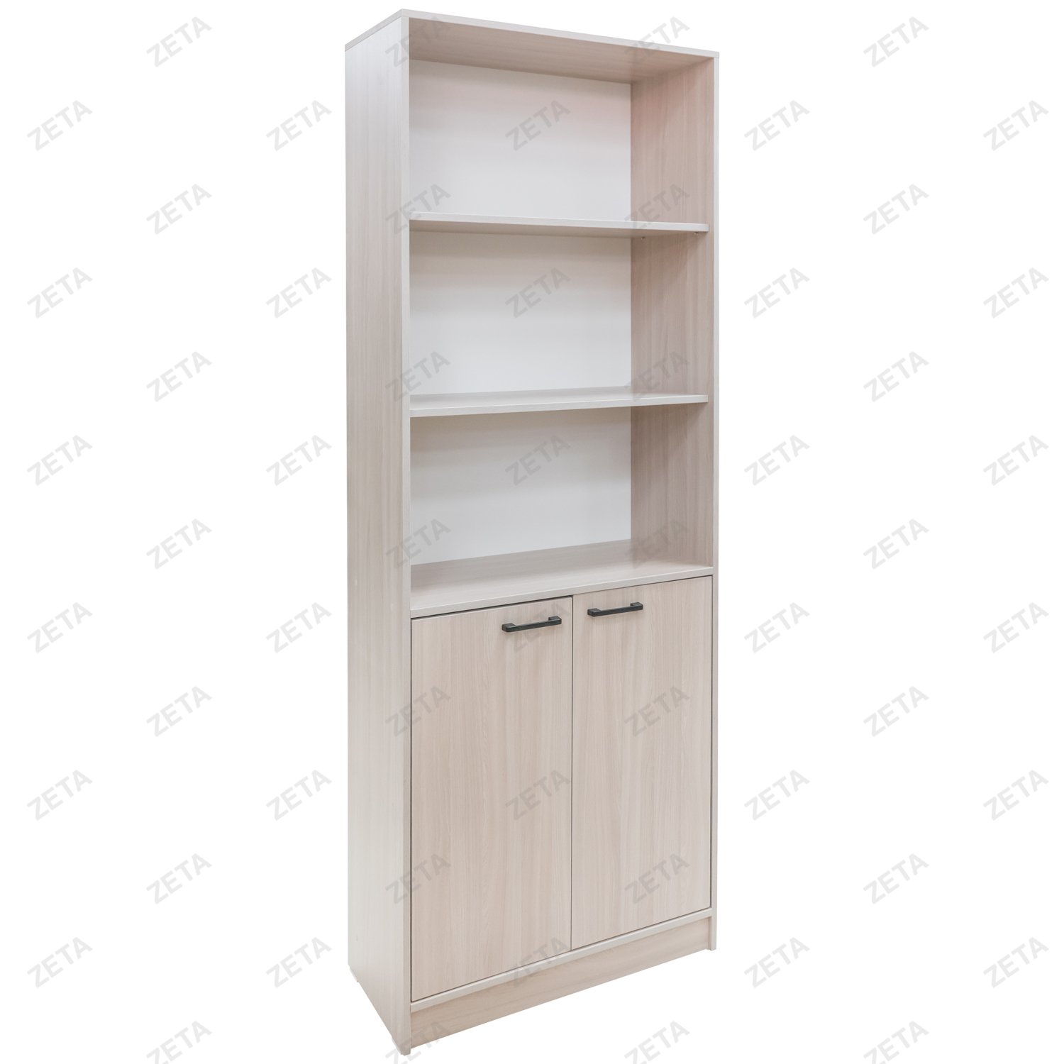 Стеллаж широкий "КУЛ-123" (ясень шимо светлый) (ТП) - изображение 1