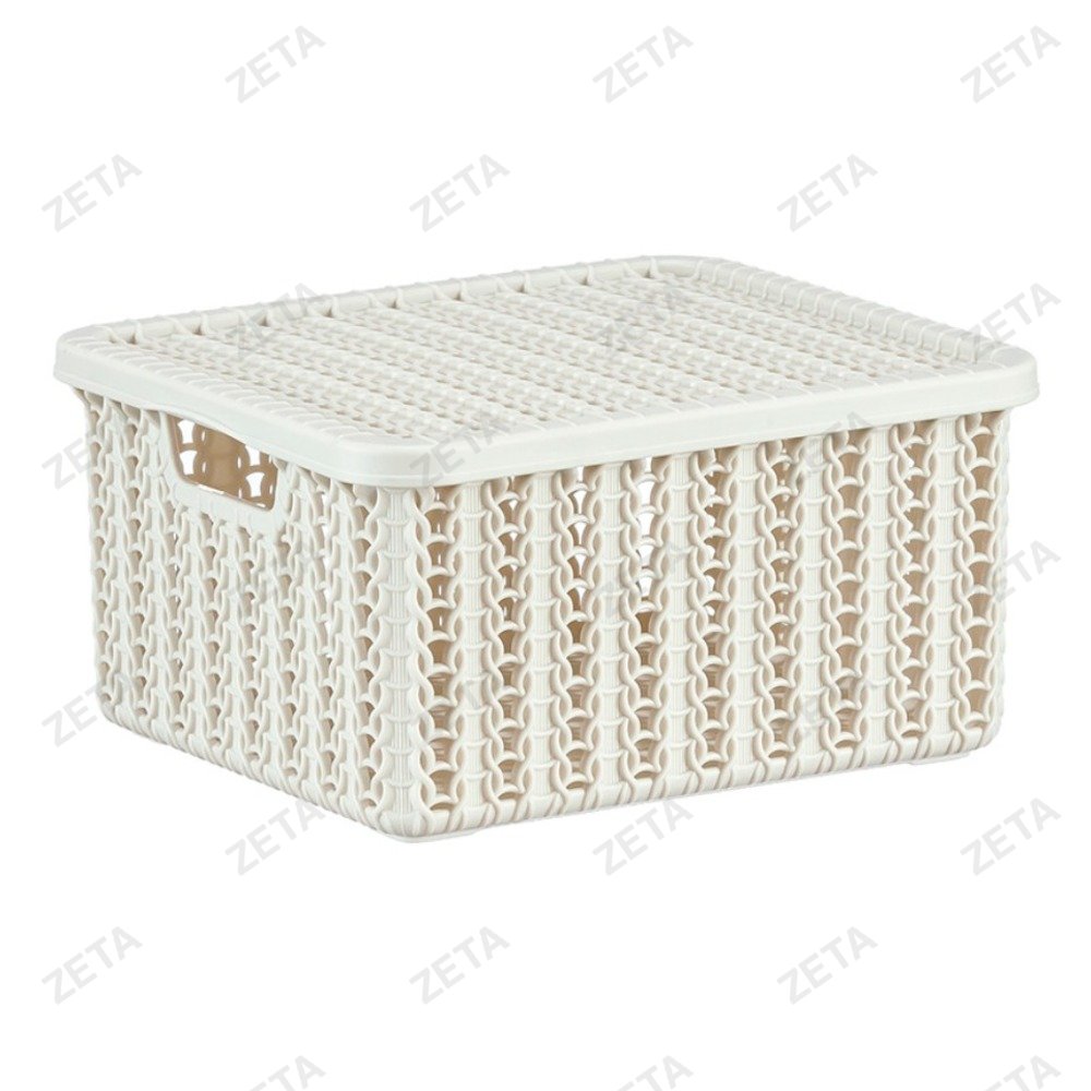 Коробка с крышкой 1,5 л. "Вязание", модель М 2368 - изображение 1