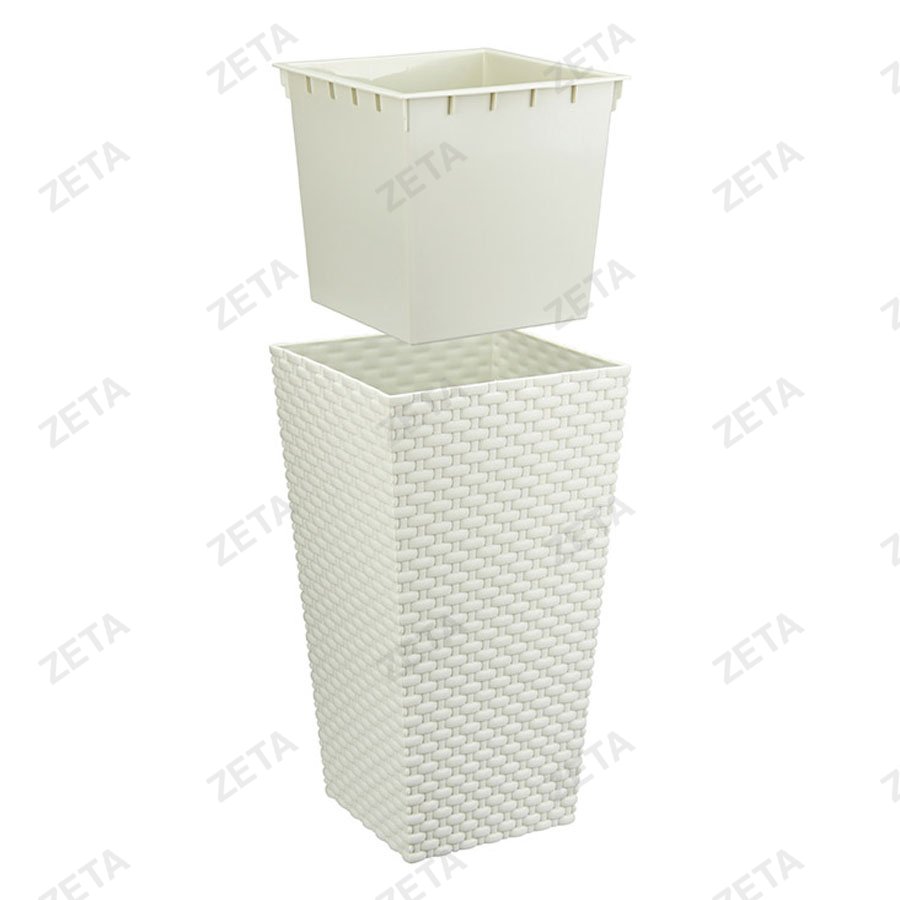 Кашпо 320*320*565 мм. "Ротанг" №М 3084