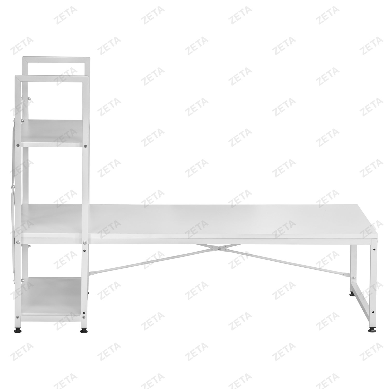 Cтол (120*48*84 cм) №S-02 (белый) (ВИ) - изображение 2