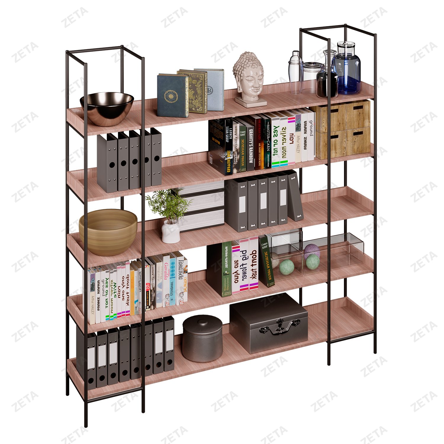 Стеллаж "Юстас" (5 полок)