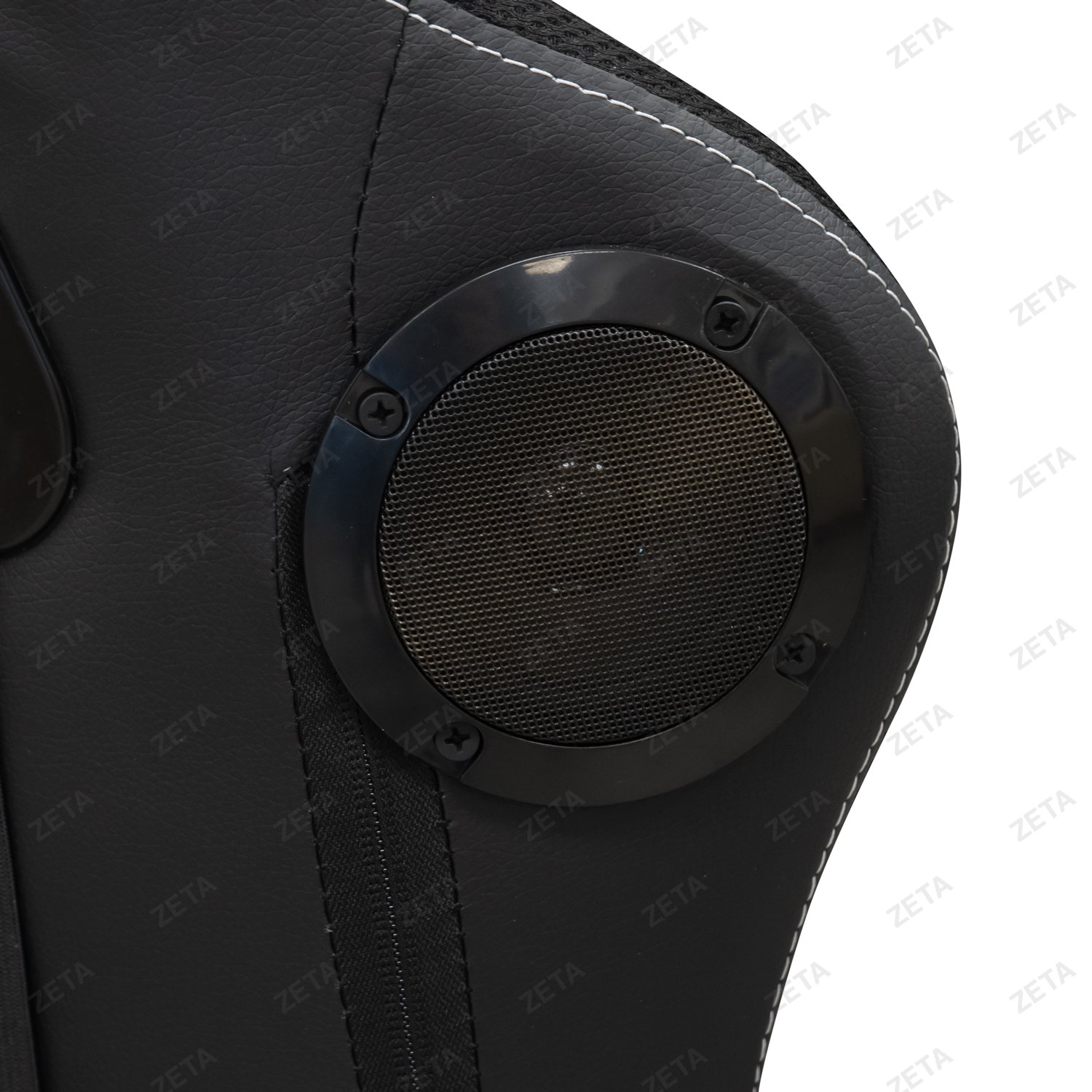 Кресло GM-2023 (черный / белый) (ВИ)