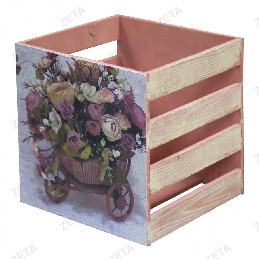 Декоративный ящик из фанеры D16 (с элементом декора) - изображение 1