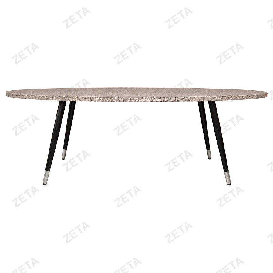 Стол журнальный "Марсель" с ножками металл DS-1408 (толщина столешница на выбор)