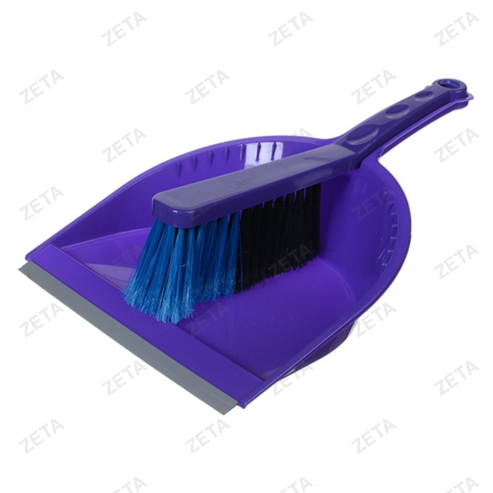 Щетка-сметка и совок с резинкой "Стандарт", модель М 5173