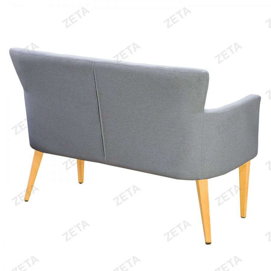 Кресло 2-х местное "Нико" (под дерево) 1220*580*880 мм.