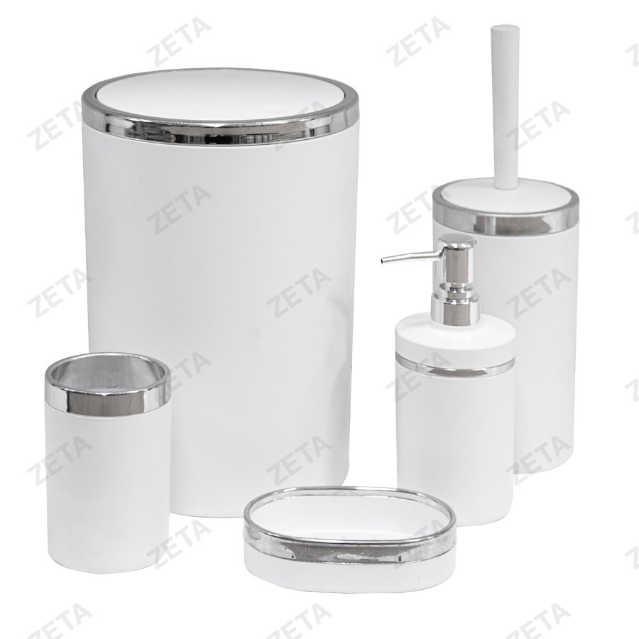 Набор для ванной (5 предметов) №IMR-21 (Турция) - изображение 1