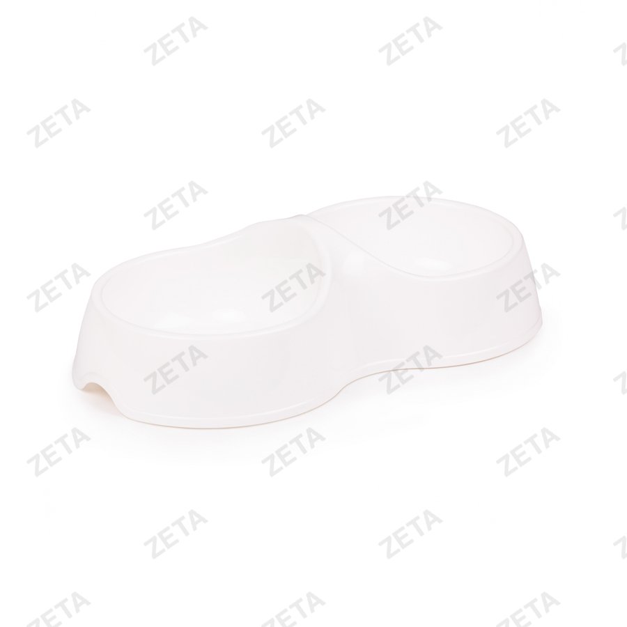 Миска для кошек 200 мл. двойная "Лекси"