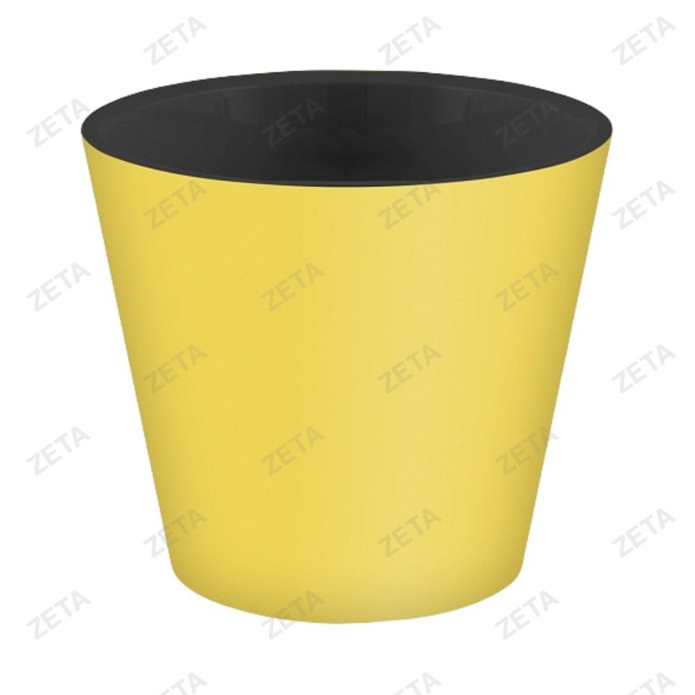 Горшок для цветов диаметром 230 мм., 5 л. с дренажной вставкой с декором "Rosemary"