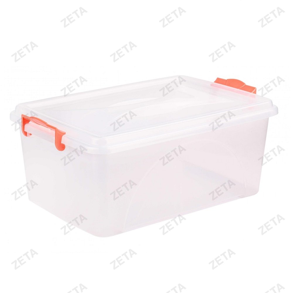 Контейнер с ручками 11,5 л. прямоугольный № М425 - изображение 1