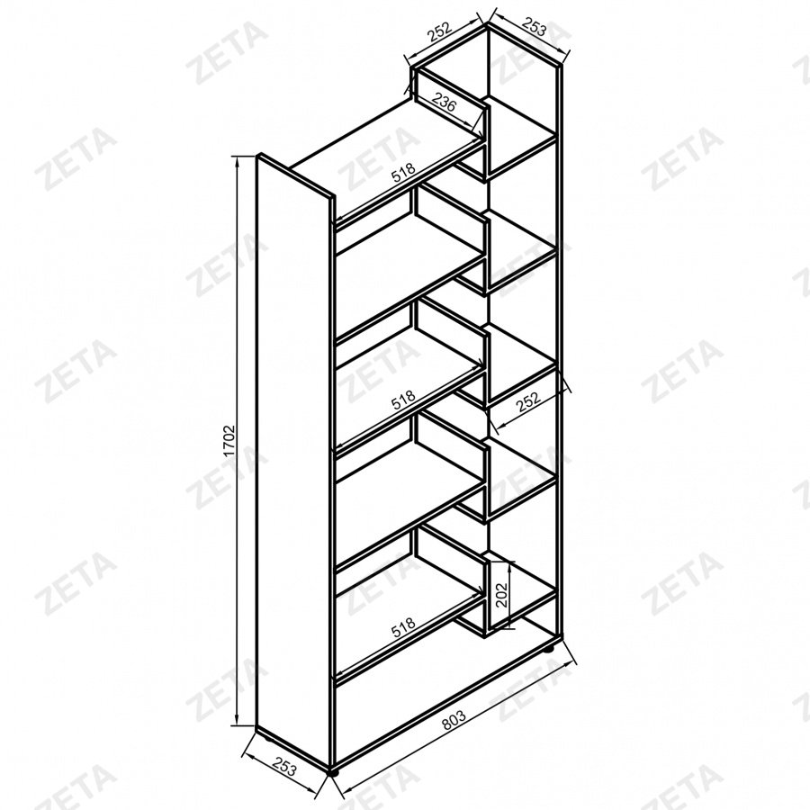 Стеллаж "КУЛ-410"