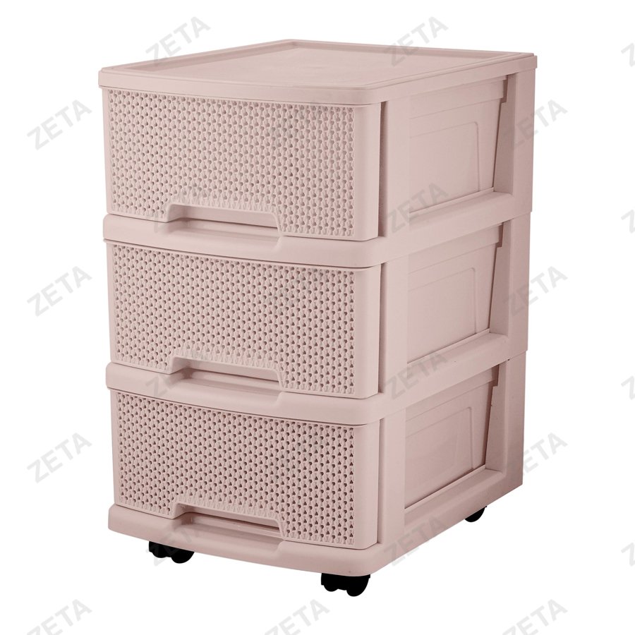 Комод 3-секционный компакт Ajur №BQ3793КФ кофейный