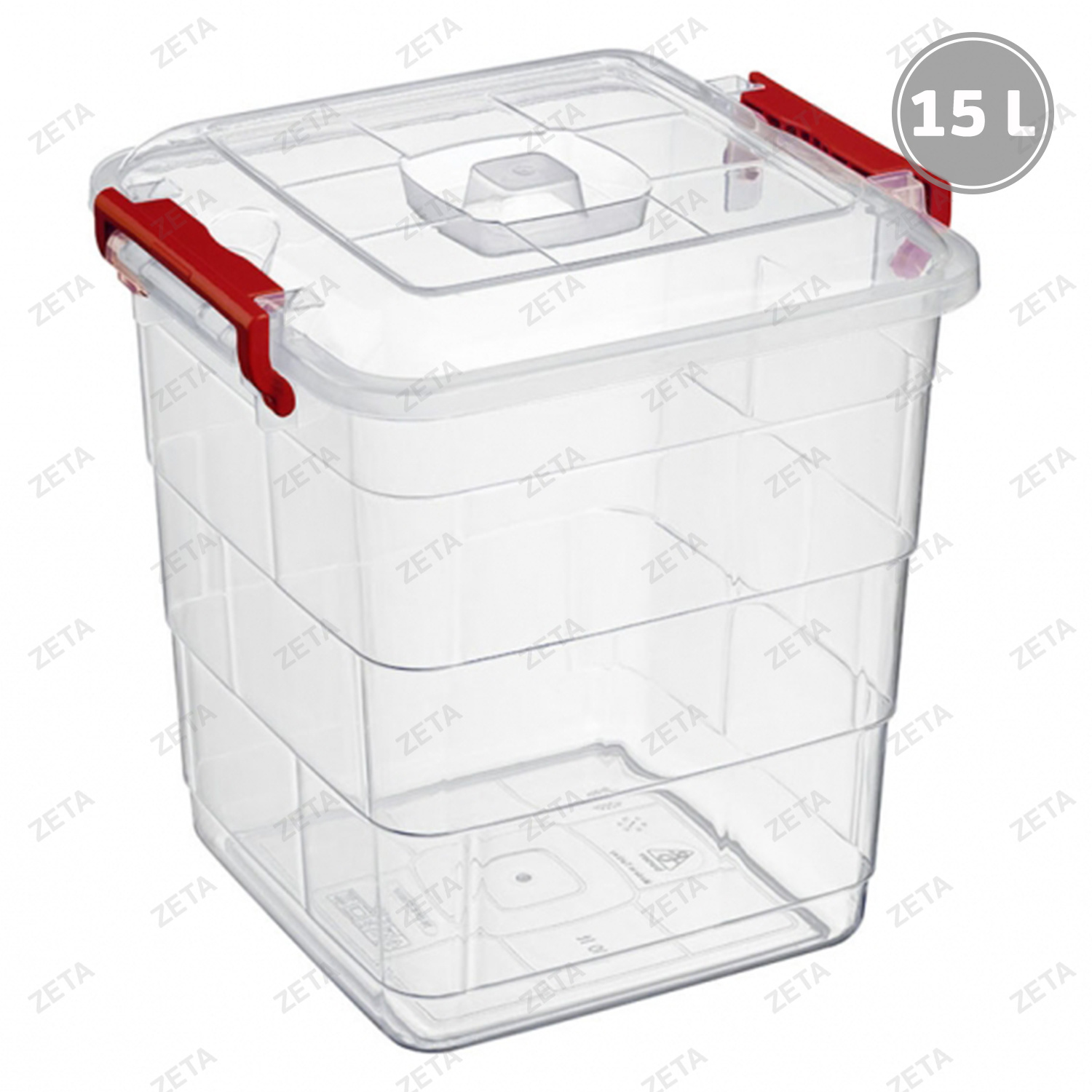 Контейнер с крышкой 15 л. (16л) №1152 03