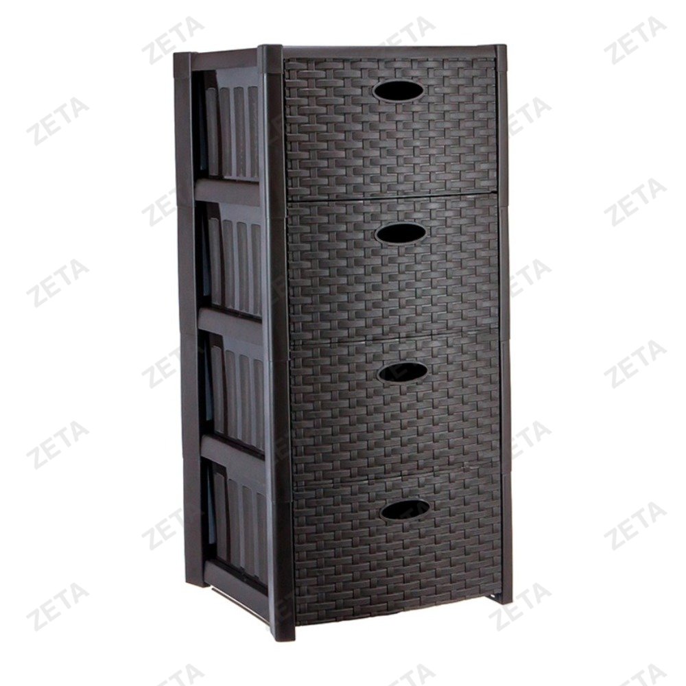 Комод 4 секции "Стиль ротанг" №М 2736 - изображение 1