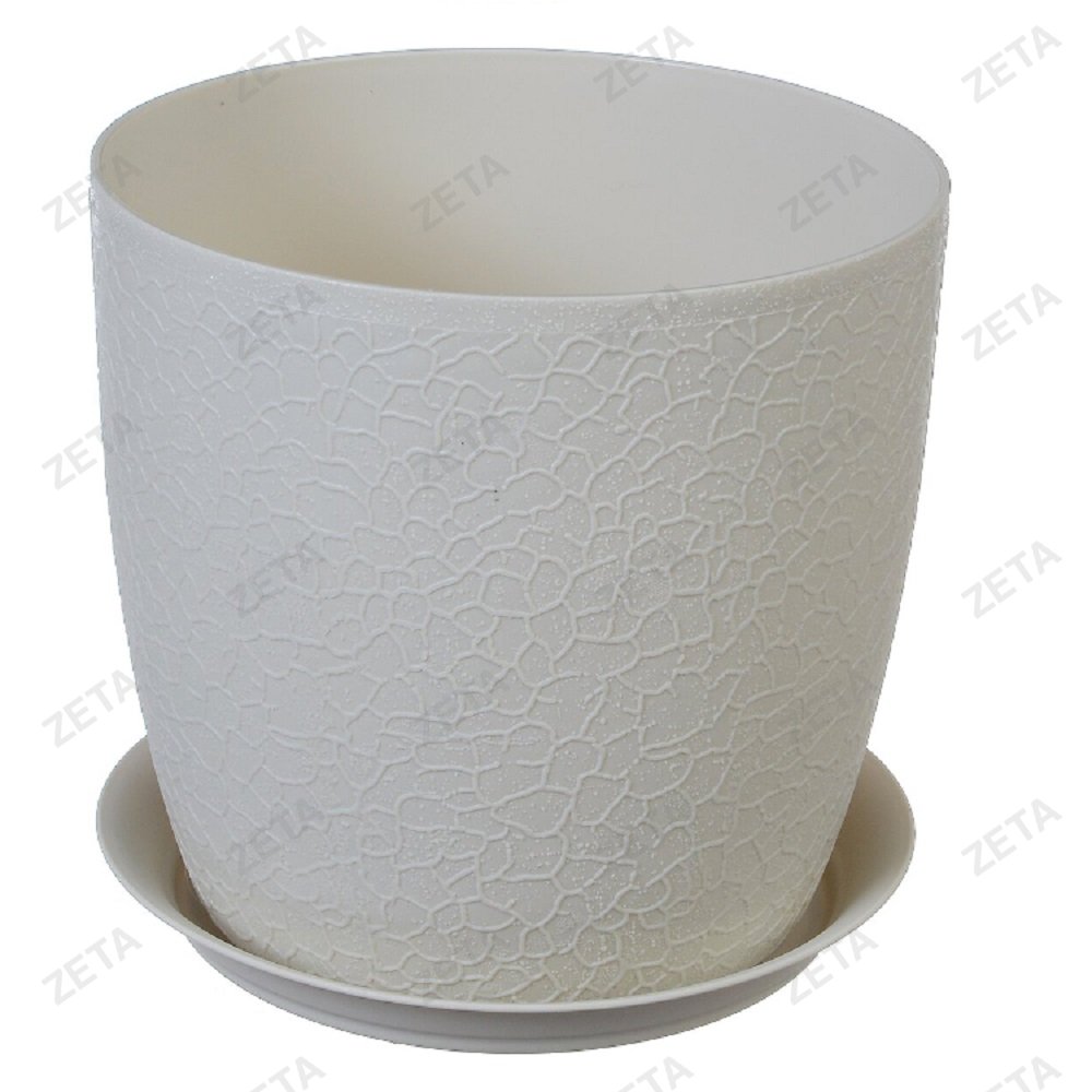 Кашпо 1,5 л. D 140 мм. с подставкой "Верона" № М 3095