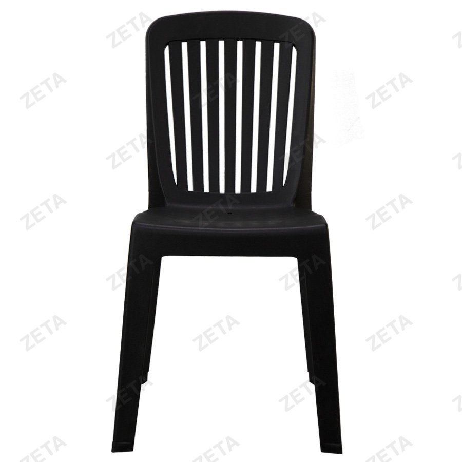 Стул пластиковый "Monica" №102 (чёрный) (И-HB) - изображение 2