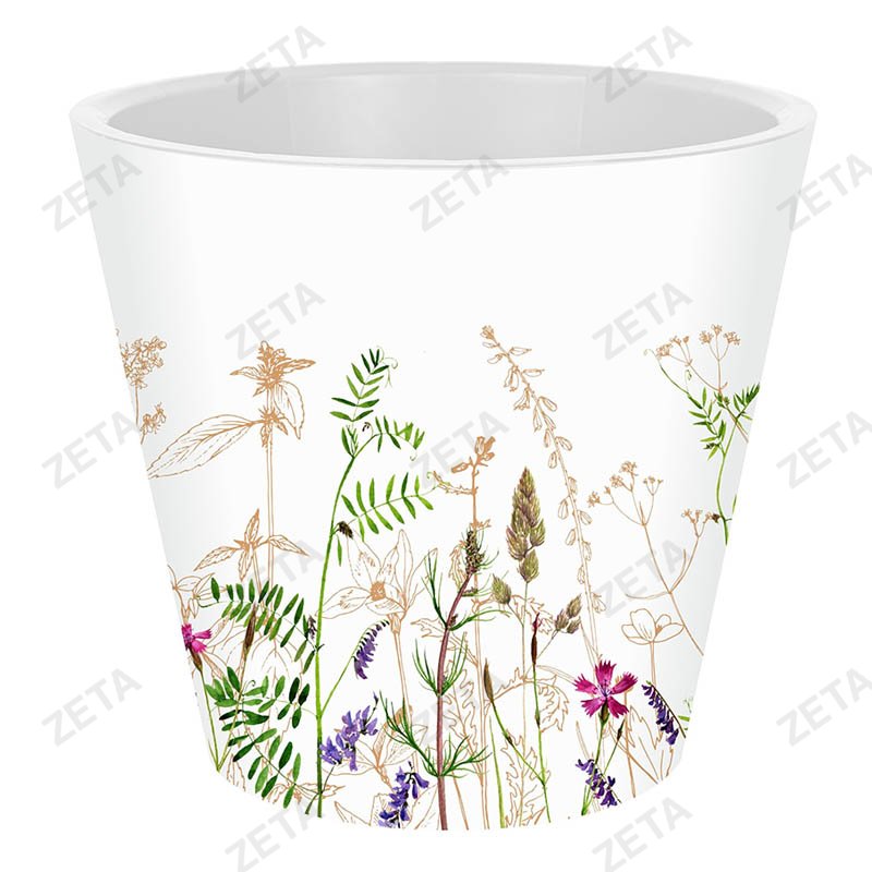 Горшок для цветов с дренажной вставкой 5 л. InGreen "London Deco" №IG6306 - изображение 1