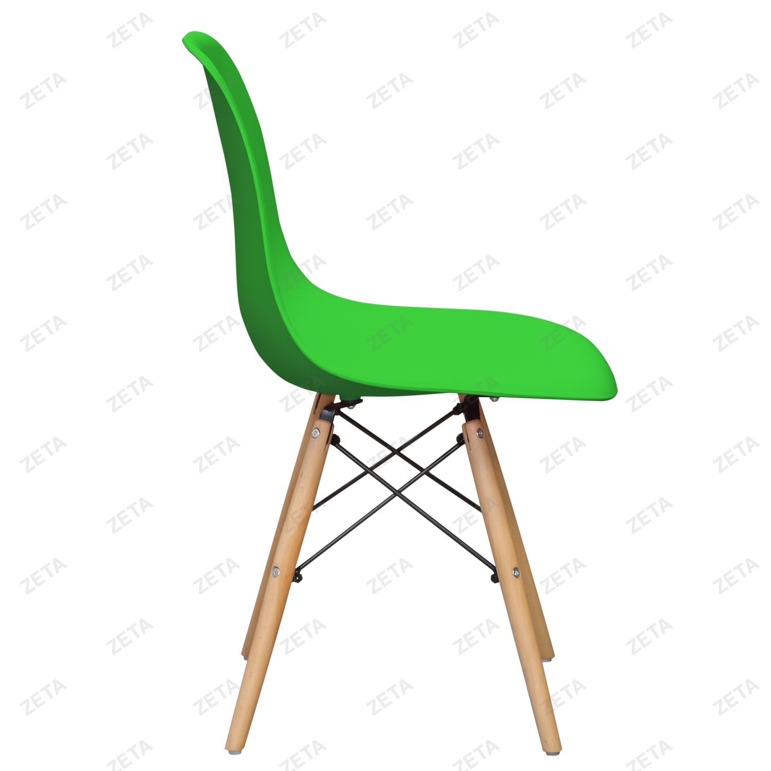 Стул пластиковый "C06" (зелёный)