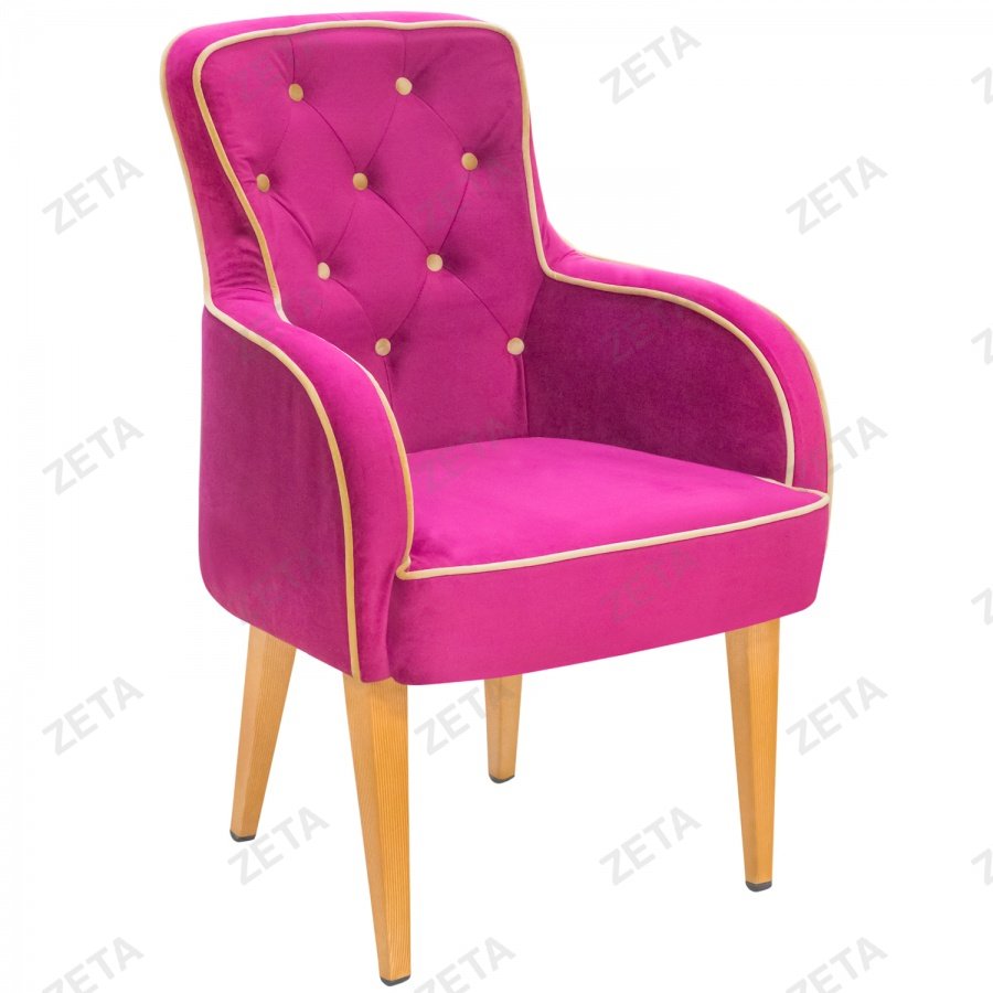 Кресло "Фрида" (металлические ножки текстуры дерева) - изображение 1