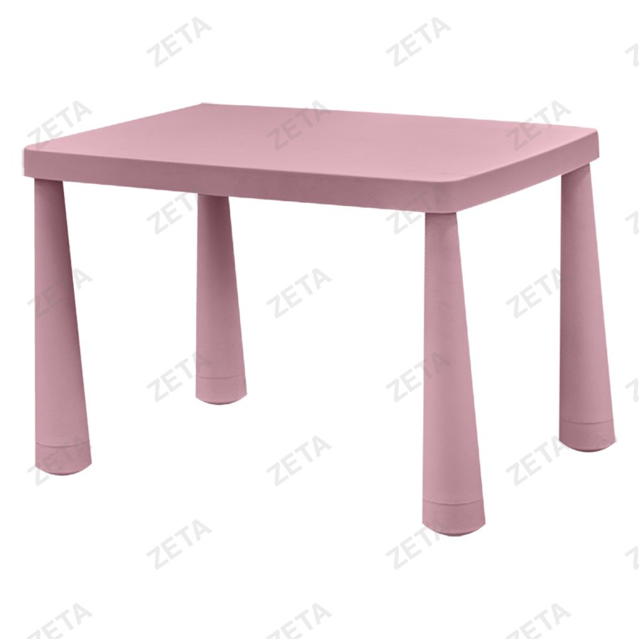 Стол детский №SFT-5804 (розовый) (ВИ) - изображение 1