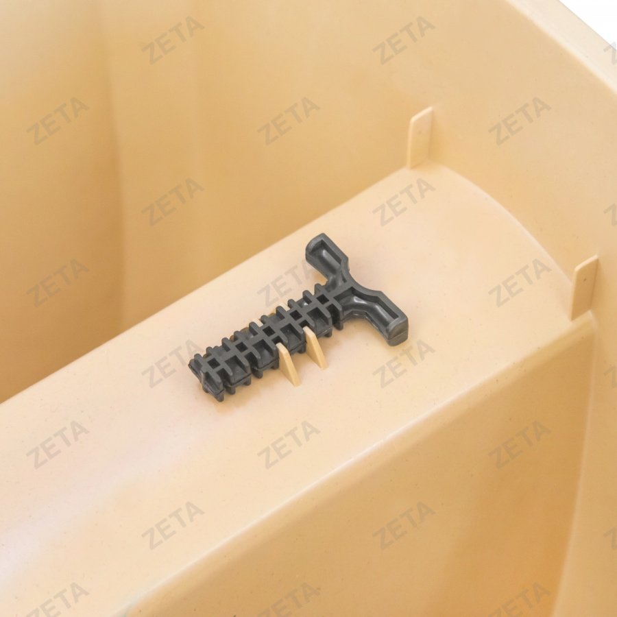 Горшок для цветов балконный с фиксаторами (40 см.)