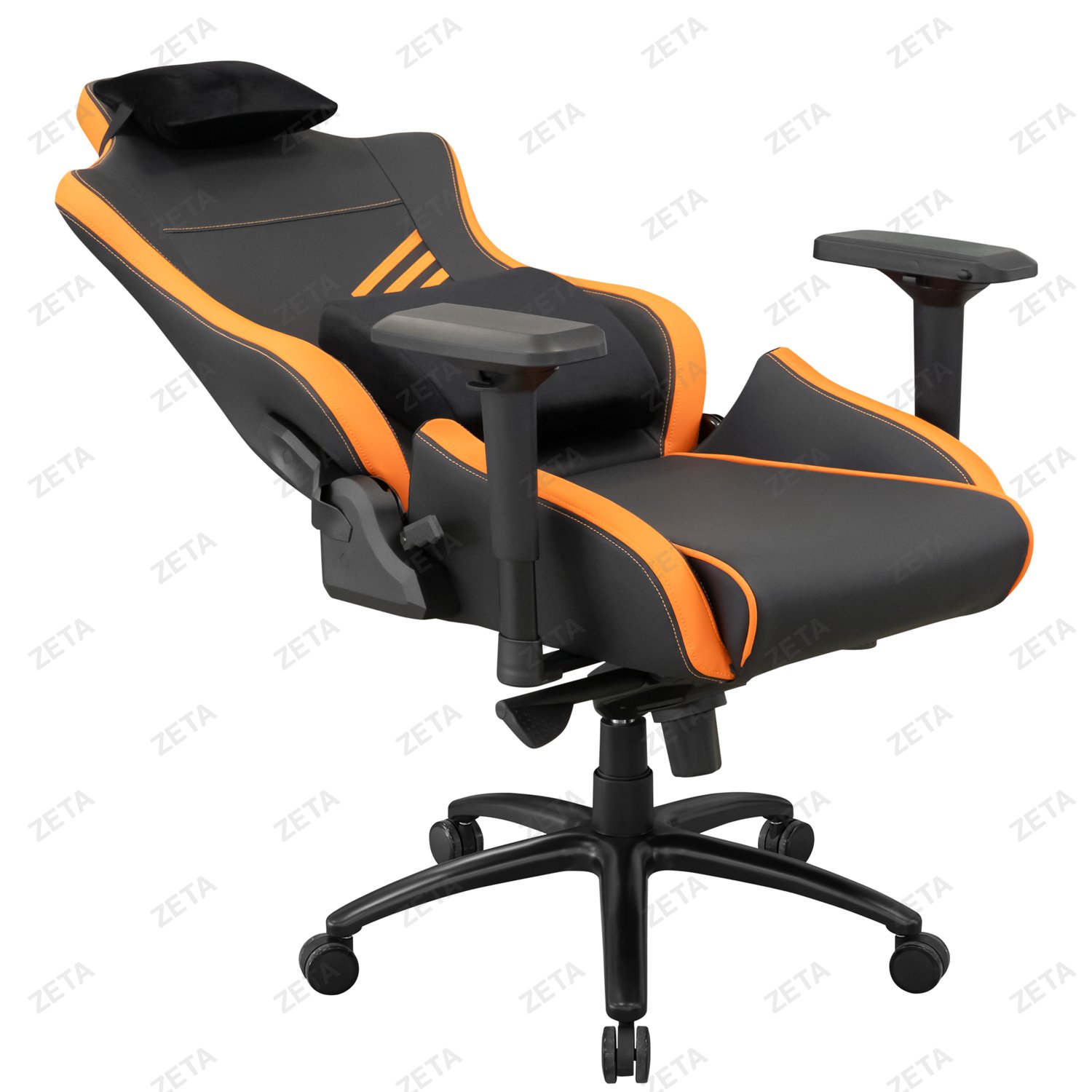 Кресло DK-868 (черный / оранжевый) (ВИ)