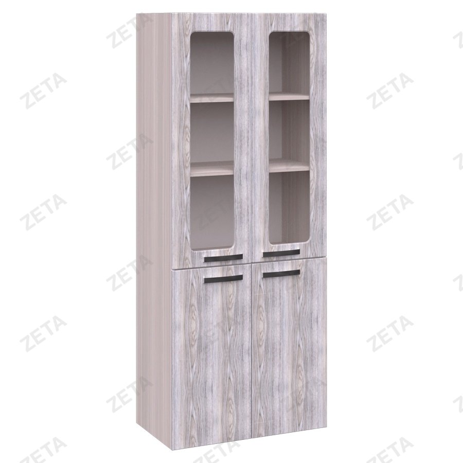 Стеллаж со стеклом "Идеал" МДФ