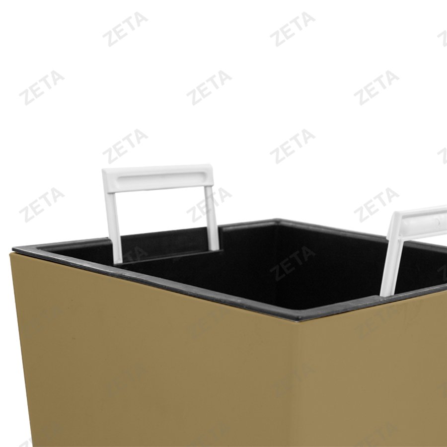 Кашпо для цветов (с внутренним горшком) (Большой) цветное