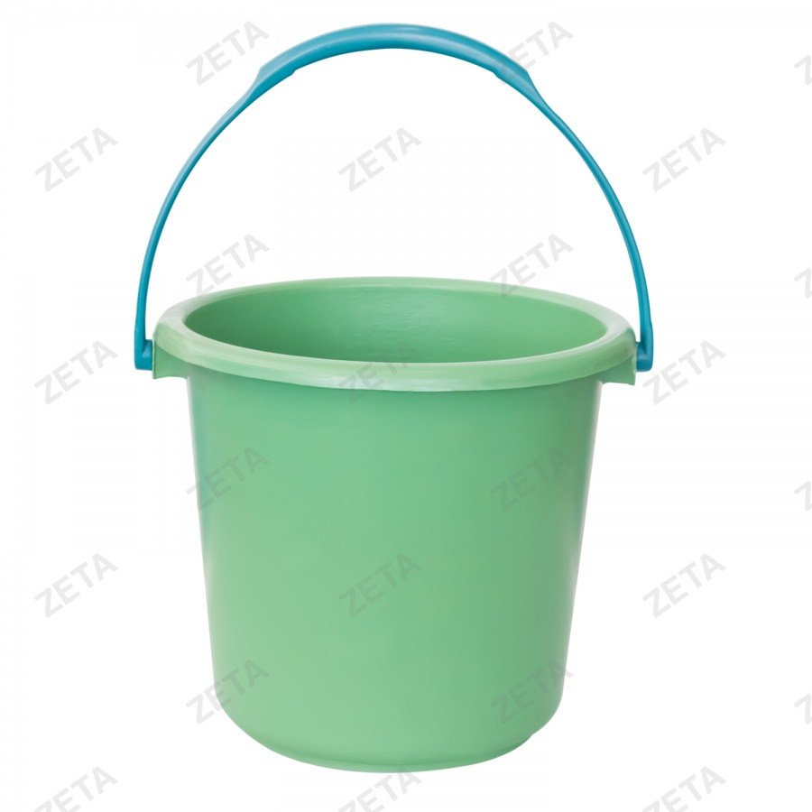 Ведро пластиковое, цветное (8 л.)