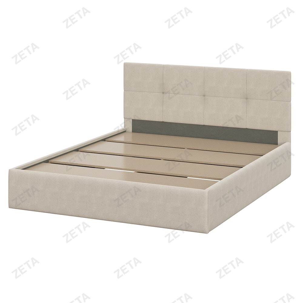 Кровать двойная №4 №00-00112032 (бежевый) (РФ) - изображение 2