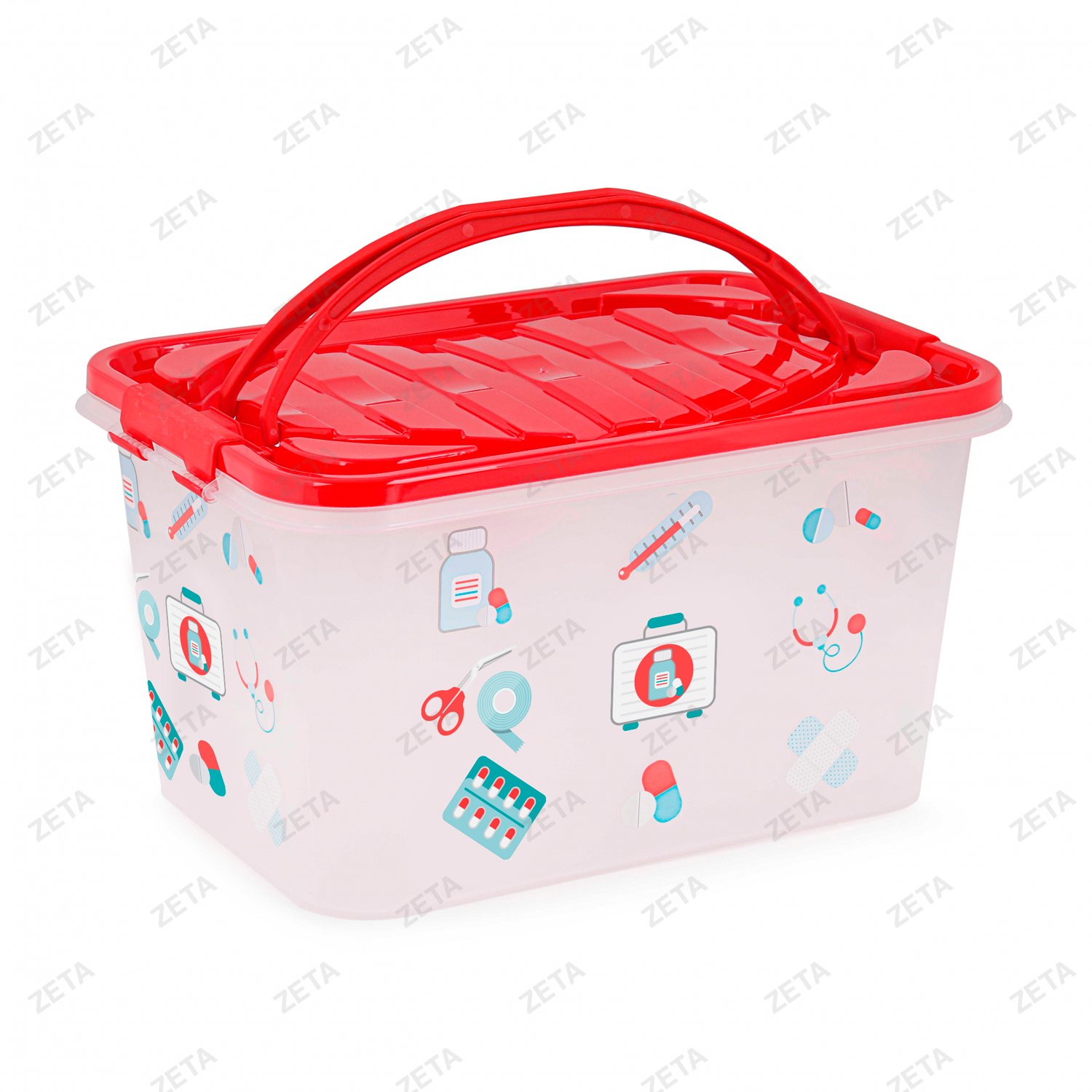 Контейнер 15л прямоуг. "Доктор +" мод М3221 (Альтернатива),