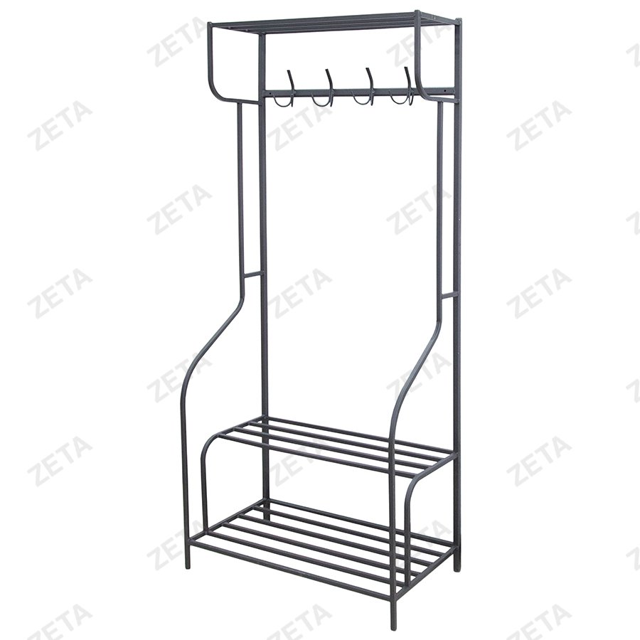 Вешалка гардеробная с подставкой для обуви - изображение 1