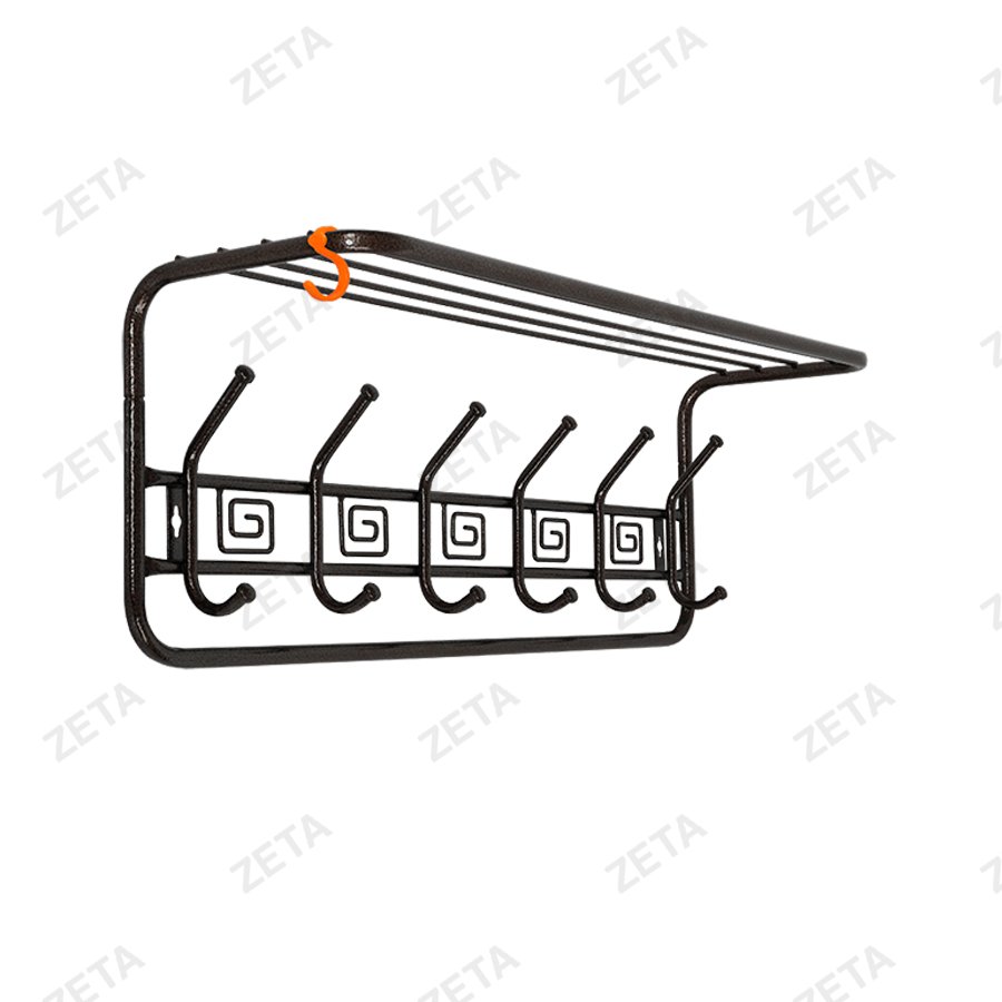 Вешалка с полкой "Ажур 80" (цвет на выбор)